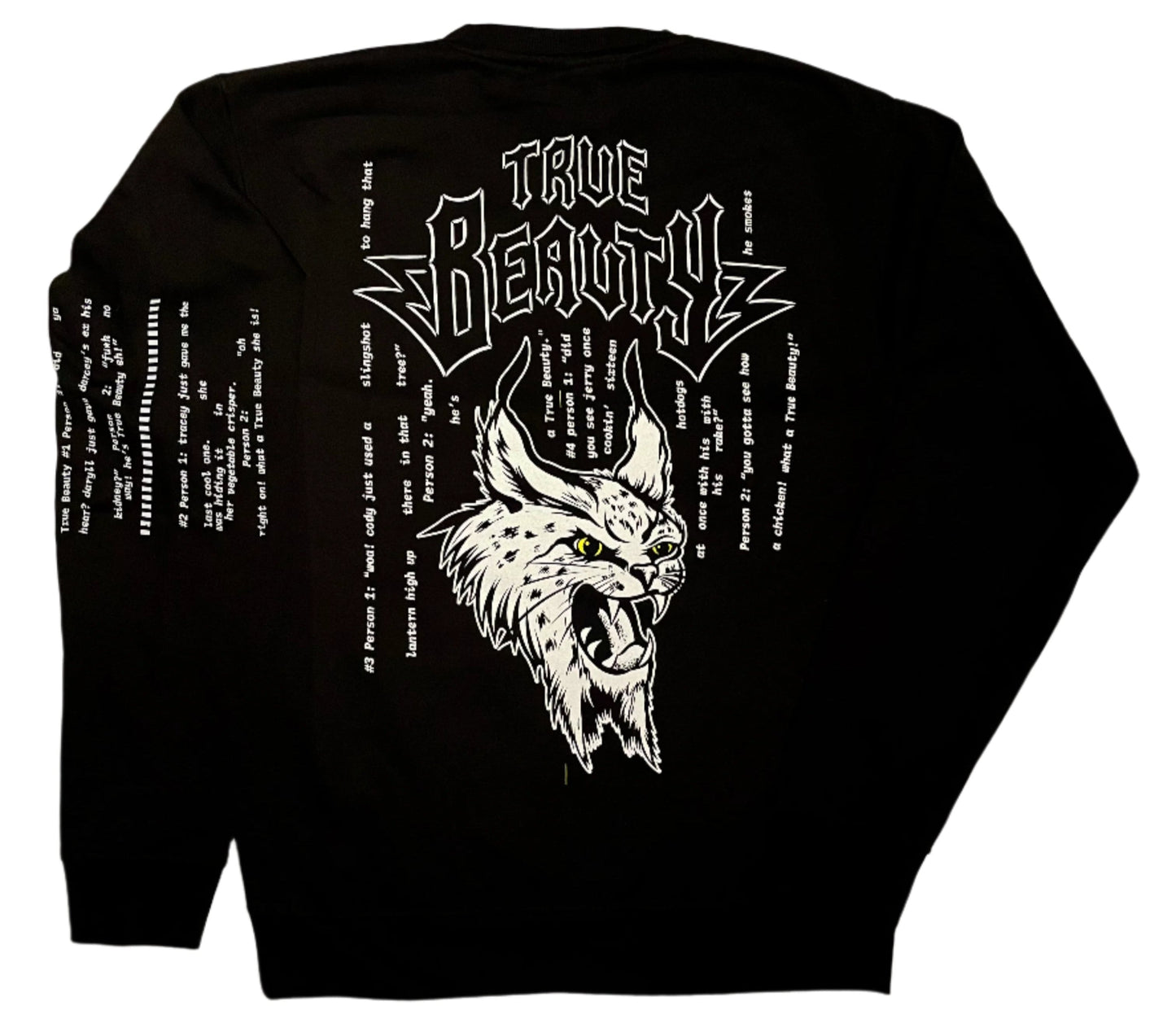 TB definition crewneck