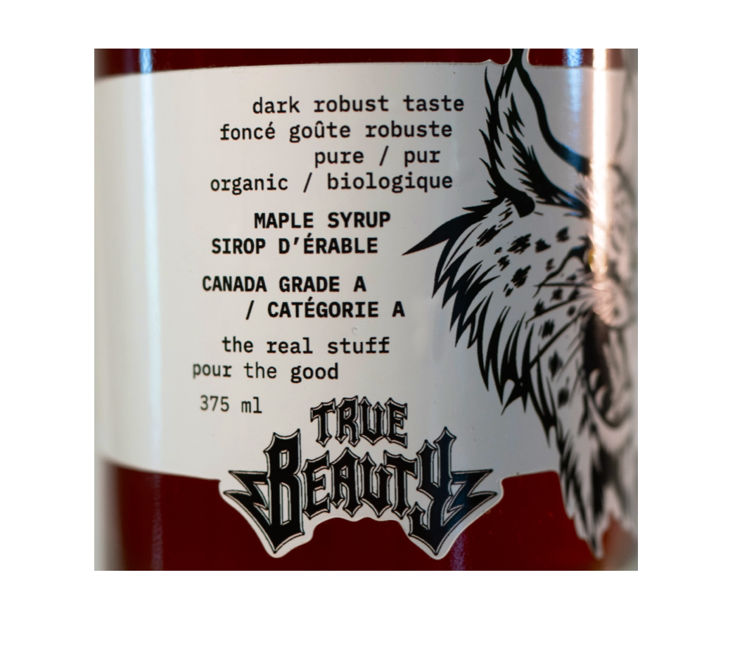 TB 100% pure maple syrup -  5 pack