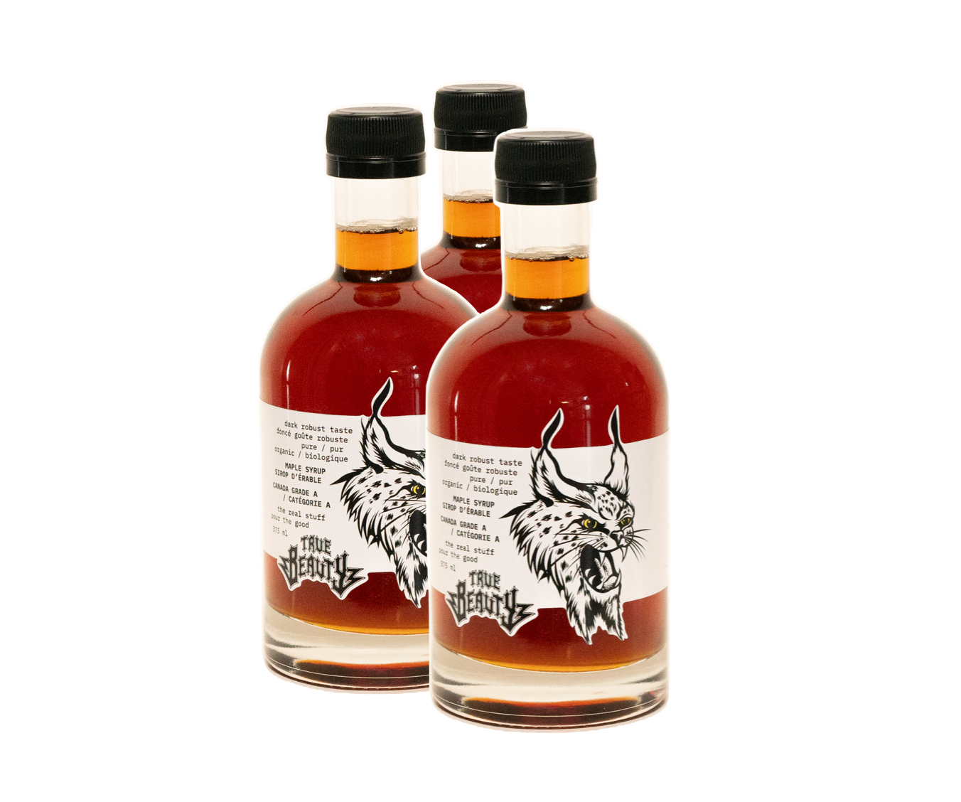 TB 100% pure maple syrup -  3 pack