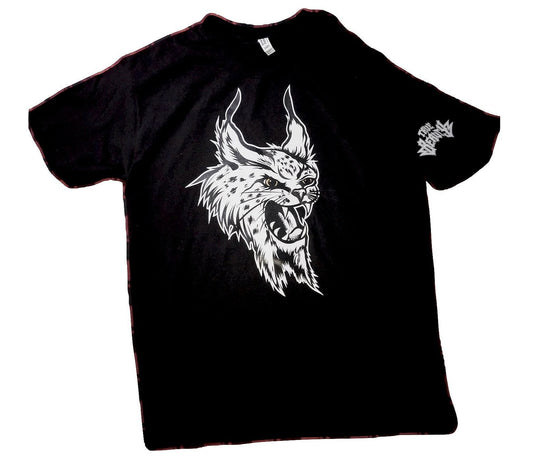 tb larry the lynx black T